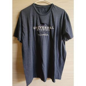 Universal Studios Park Embriodered Blue Short Sleeve Size T-Shirt XL